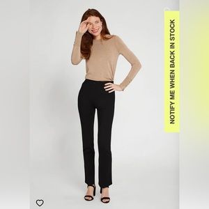 NWOT Betabrand Dress Pant Straight Leg Yoga Pants - Black - Size 2X